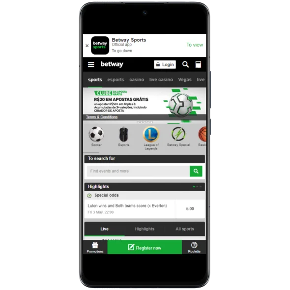 Betway Experience Sports Betting