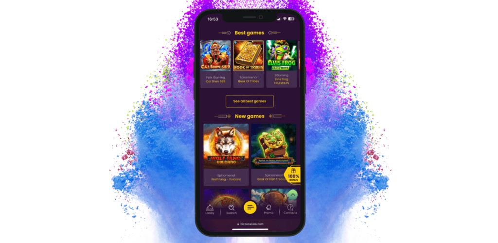 Begin Your Adventure with Bizzo Casino App.