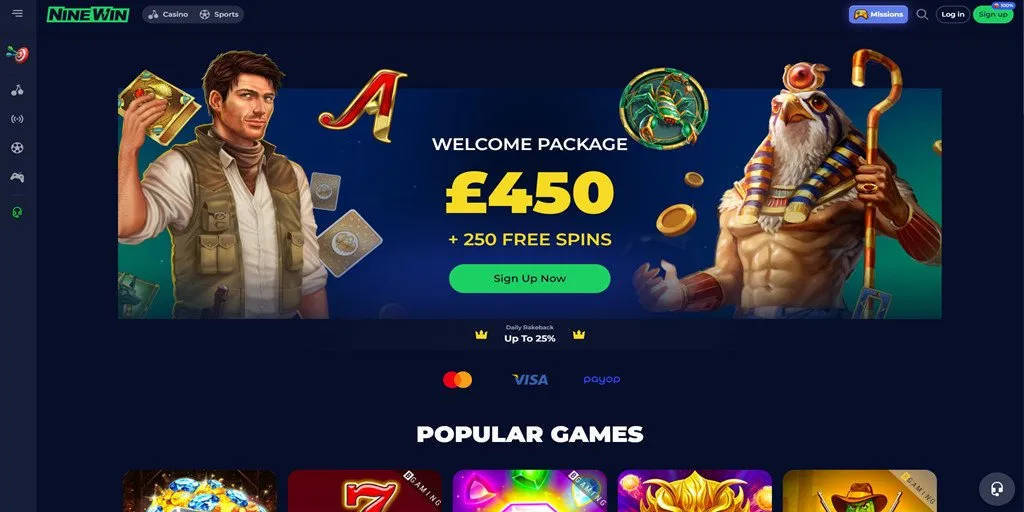 Nine – Casino Games on Your Mobile.